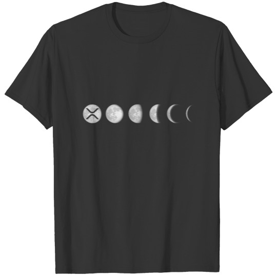 XRP Moon Ripple XRP Hodl Crypto Cryptocurrency T-shirt