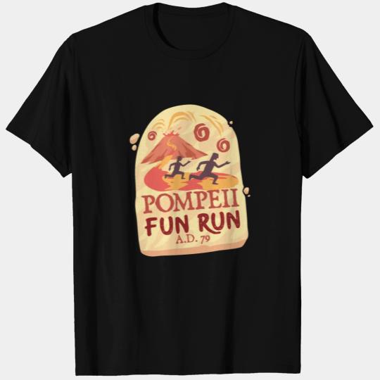 Pompeii Fun Run Gift For A Runner T Shirts