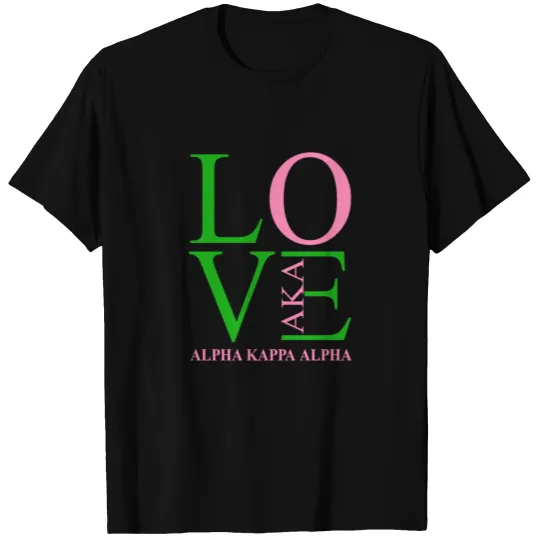 Aka T Shirts Love Sorority Gift Alpha Kappa Aka Parap