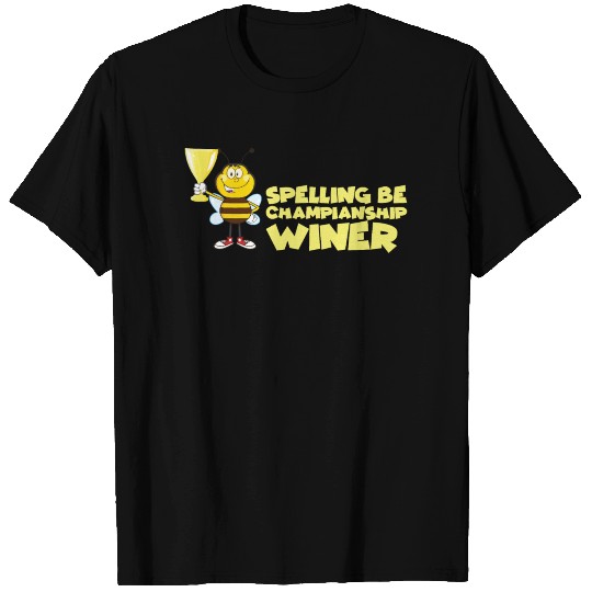Novelty Spelling Bee Championship Humorous T Shirts