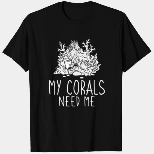 Coral Frag Gift Reef Aquarium Fish Tank Aquarist T Shirts