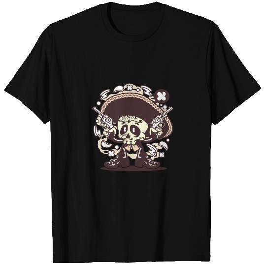 Mariachi Gunner for animated characters comics and T Shirts