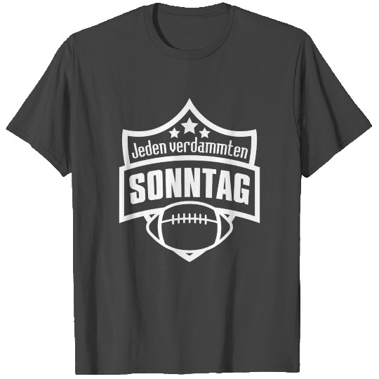 Sunday gift American football player T Shirts