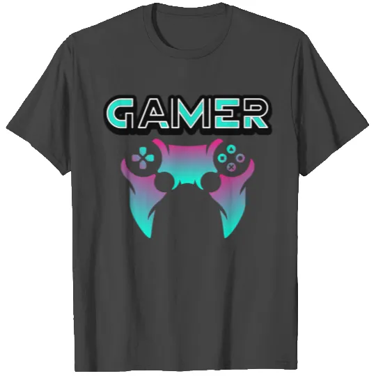 Gamer: playstation, video games controller T Shirts