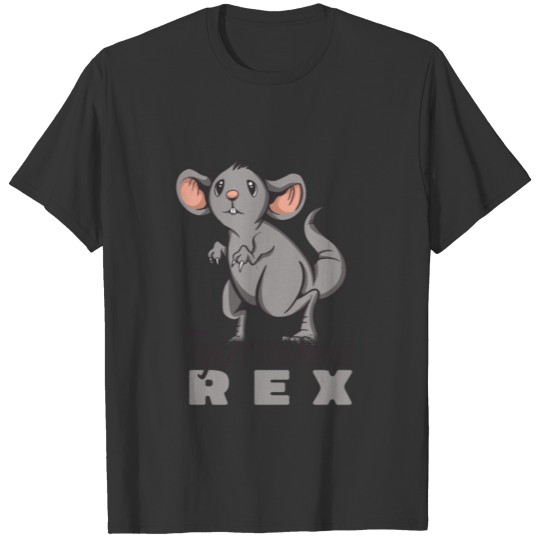 Rat Mouse Dinosaur Dinosaurs Tyrannosaurus Rex T-shirt
