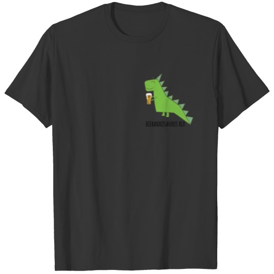 Tyrannosaurus Rex Hops Beer Dinosaur Alcohol T-shirt