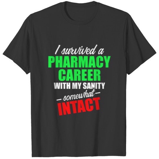 Retired Pharmacist Career Pharmacy Retirement T-shirt