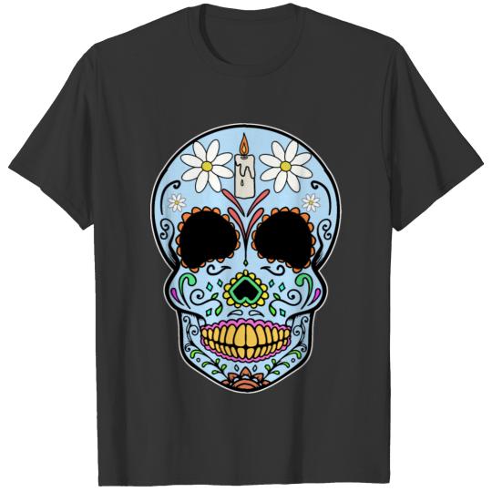Mexican Skull Dia de los muertos Day of the dead T Shirts