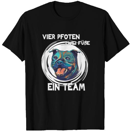 Four Paws Two Feet Stafford T Shirts