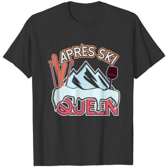 Skiing Fun Gift Wintersport T-shirt