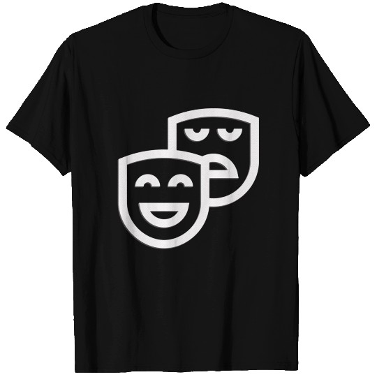 university icon mask icon theater icon T Shirts