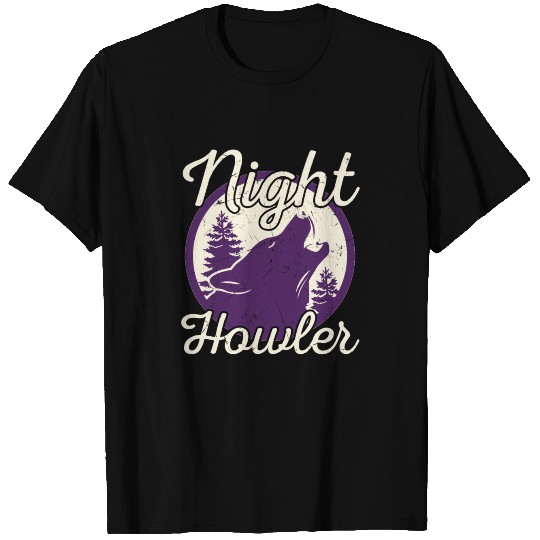 Werewolf Wolf Night Howler Moon T Shirts
