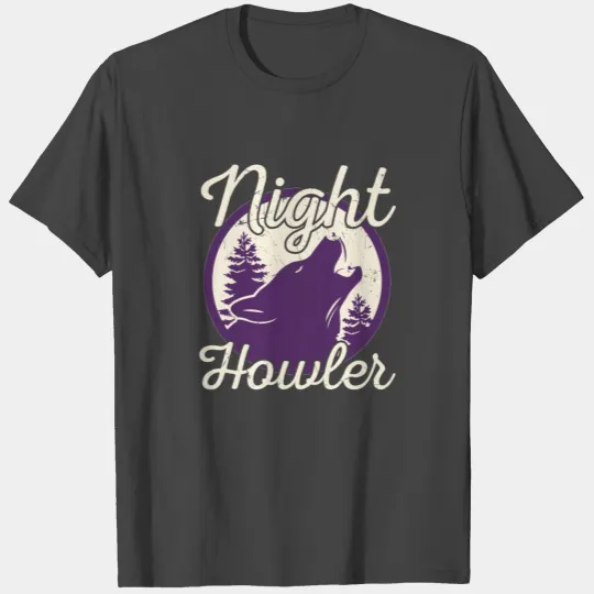 Werewolf Wolf Night Howler Moon T Shirts