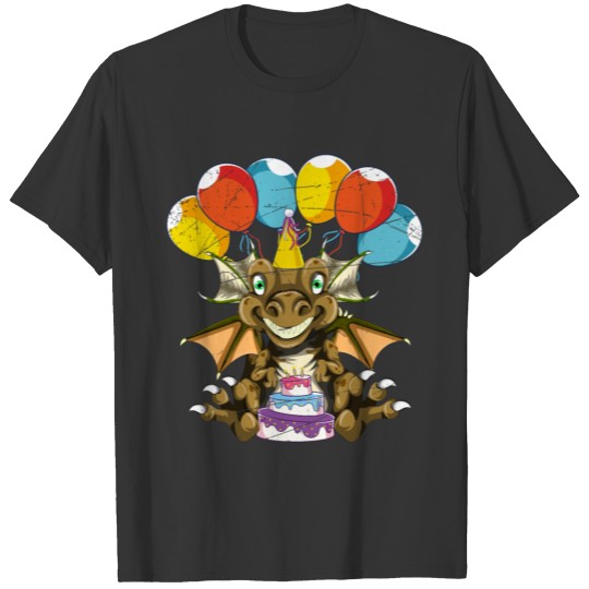 Dragon children gift animal birthday T-shirt