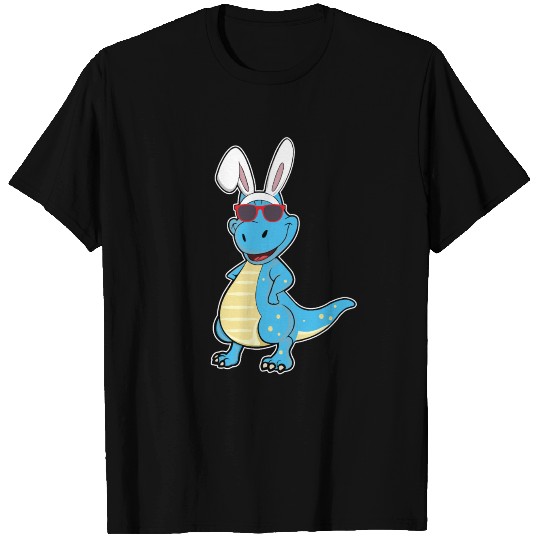 Easter Dinosaur T-rex Bunny T Shirts