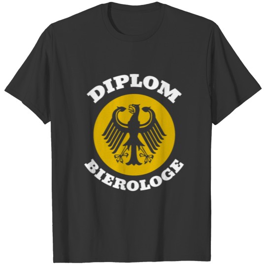 Diplom Bierologe T-shirt