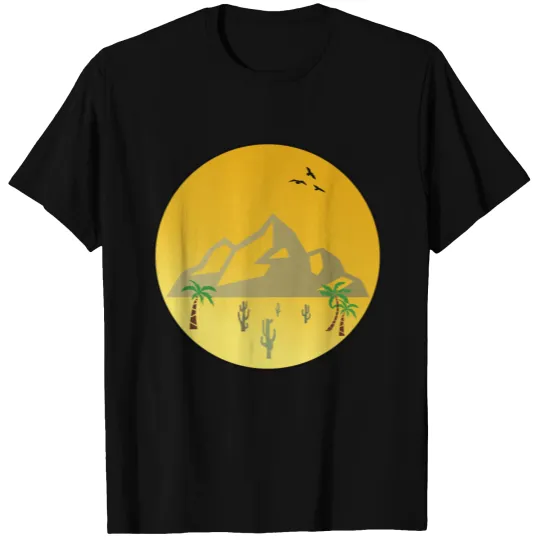 Deserted Mustard T Shirts