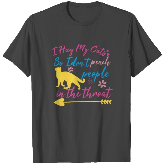 cat owner funny saying T Shirts