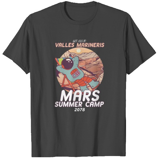 Funny Mars Summer Camp 2078 T Shirts
