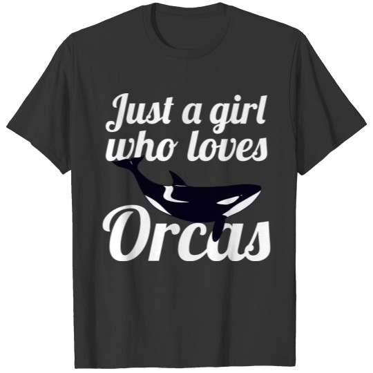 Orca Girls Whale Dolphin Killer Whale Gift T Shirts