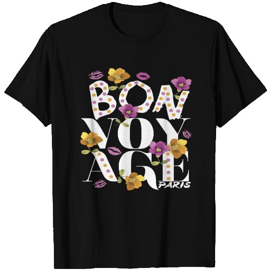 bon voyage paris T Shirts