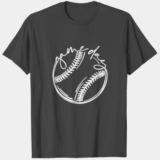 Game Day Baseball Baseball Life Softball Life T Shirts