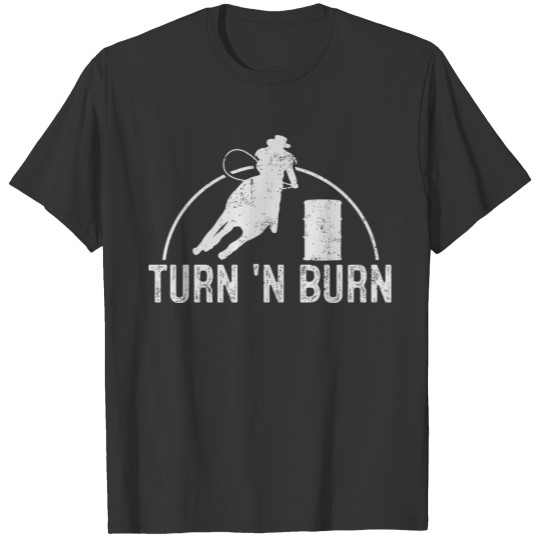 Barrel Racing Rodeo Vintage Gift T Shirts