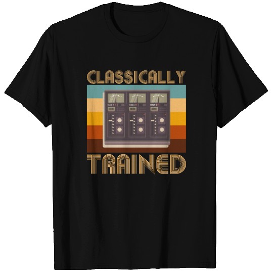 Classically Trained | Retro Music Lover T Shirts
