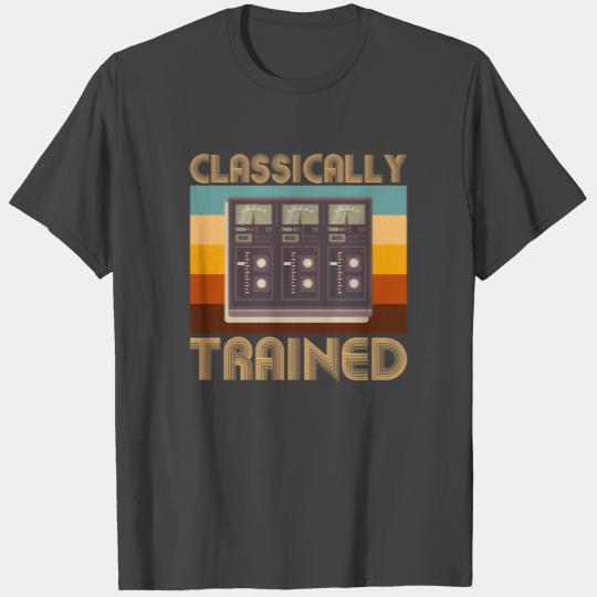 Classically Trained | Retro Music Lover T Shirts