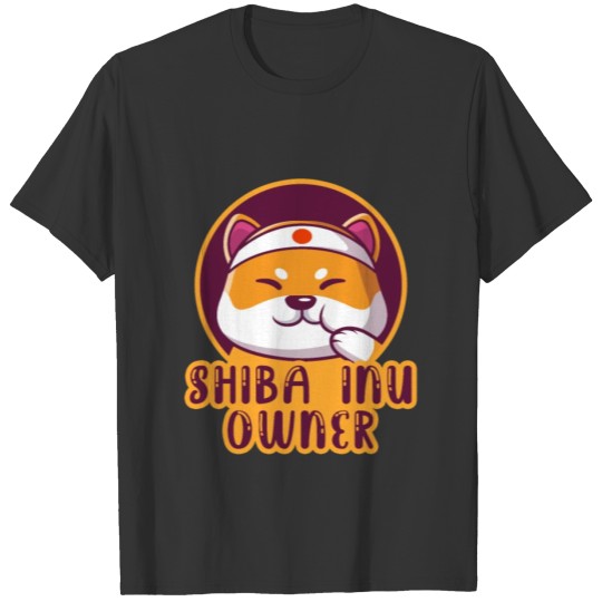 Shiba Inu Owner Japan Japanese Dog Breed Pet Gift T-shirt
