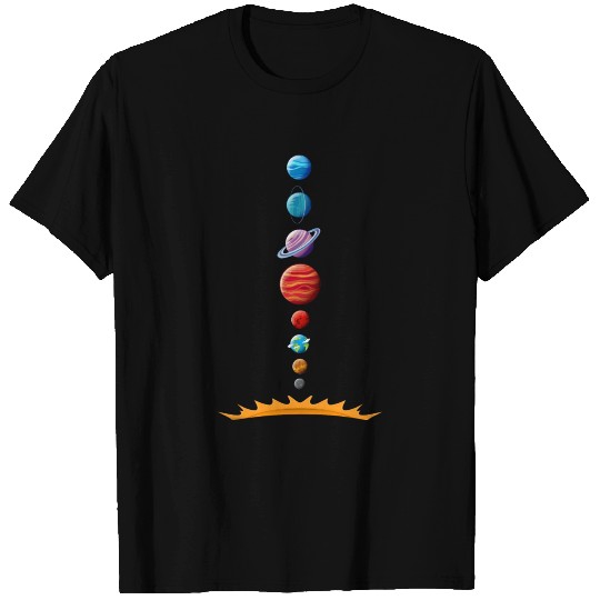 Our Solar System Model Planets Orbit T Shirts