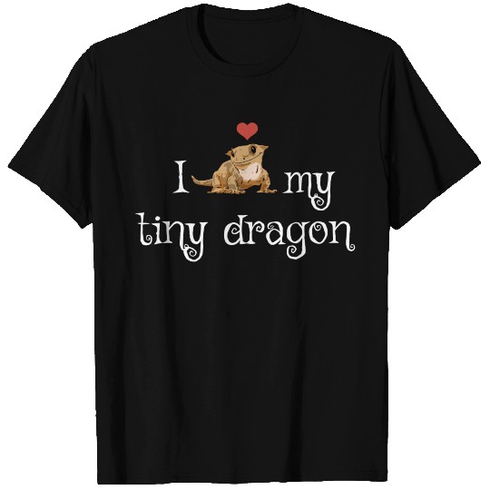Crested Gecko Tiny Dragon Gecko Lover Cute Crestie T Shirts