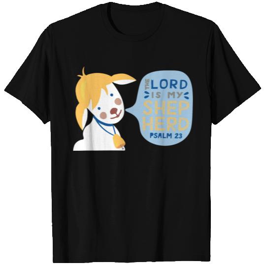 The Lord Is My Shepherd Psalm 23 T Shirts