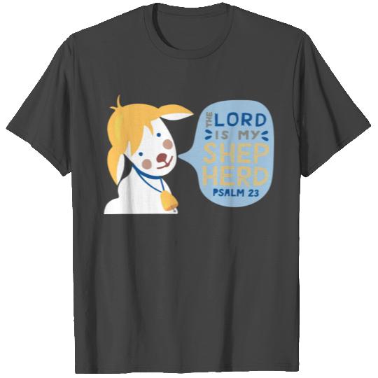 The Lord Is My Shepherd Psalm 23 T Shirts