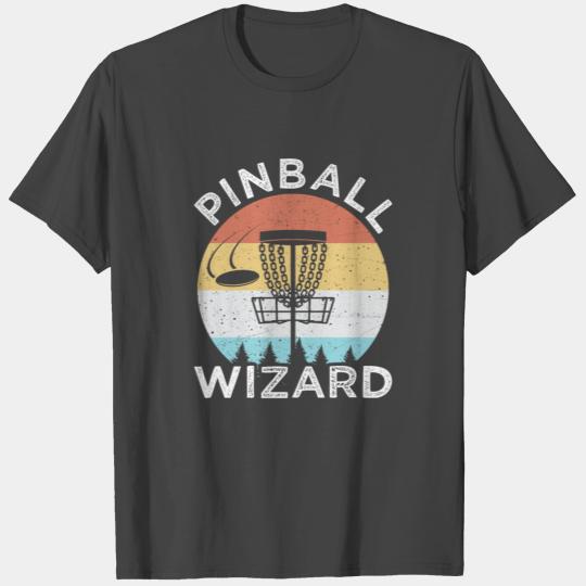 Pinball Wizard Funny Disc Golf Player Sports T Shirts