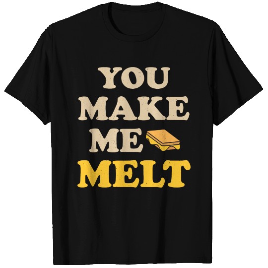 Funny Cheese Sandwich T Shirts