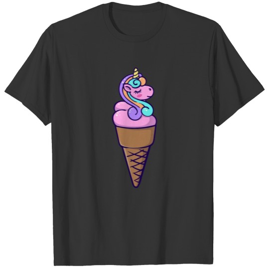Unicorn Ice Cream Chill Vacation Holiday Break T Shirts