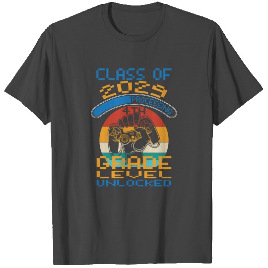 Back to school Class of 2029 4th Grade Level T Shirts