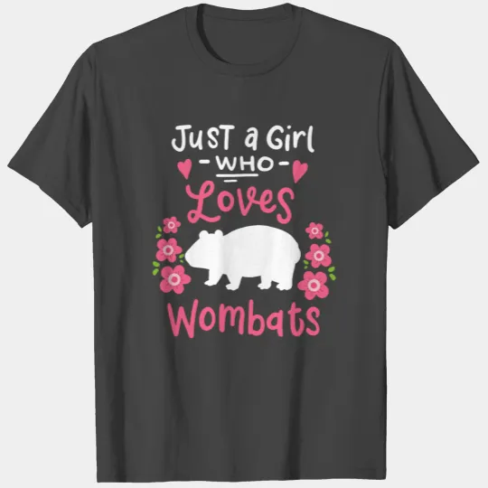 Wombat Wombat Lover Australian T Shirts