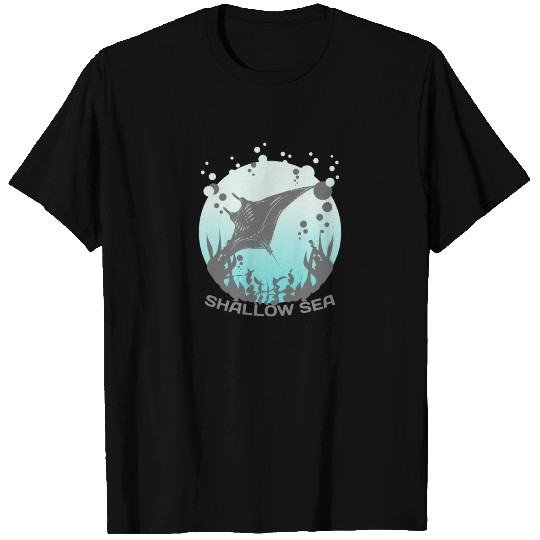 Shallow Sea - Marine Life Underwater Creatures Sea T Shirts