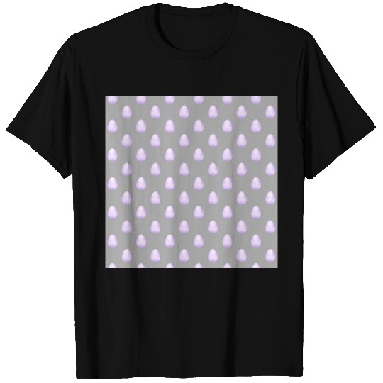 Easter Egg Style Elegant Dotted Print Pattern T Shirts