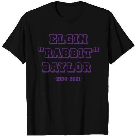 86260 2241812443Elgin "Rabbit" Baylor Memorial Var T Shirts
