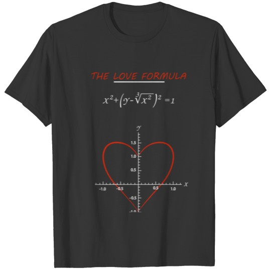 The formula of love T-shirt