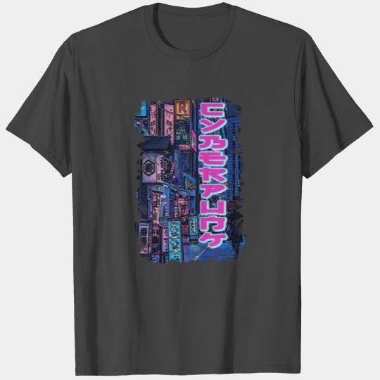 Cyberpunk, Asia city, Japan, Tokyo T Shirts