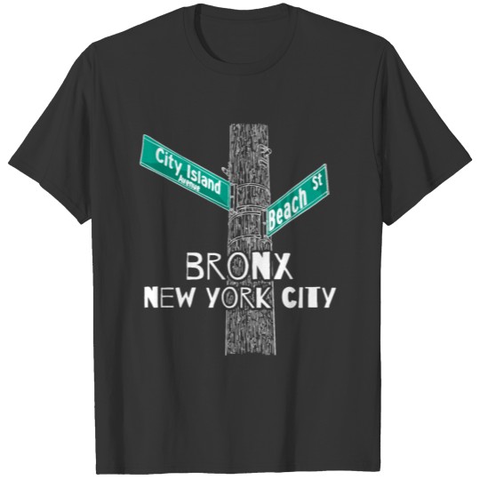 Bronx City Island New York City T-shirt