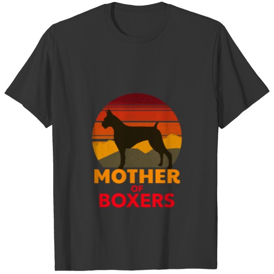 Mother of Boxers - deutscher boxer, German Boxers T Shirts