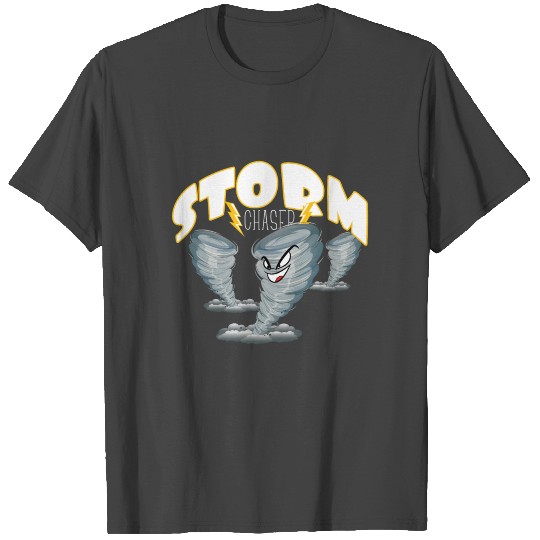 Angry Tornado Storm Chaser T Shirts