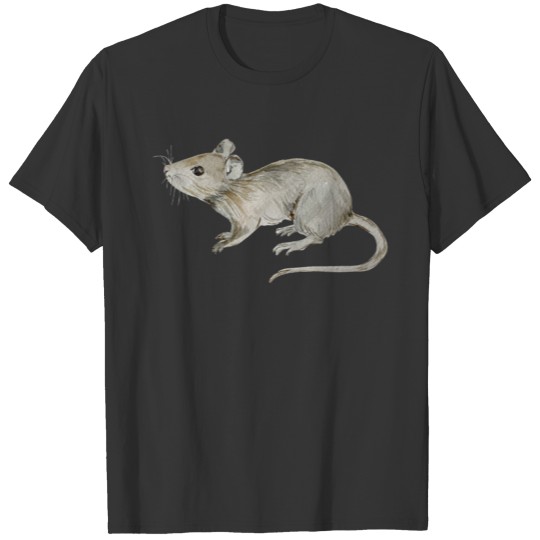 Watercolor mouse cute mouse drawing gifts T Shirts