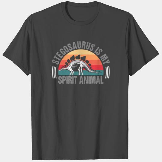 Stegosaurus Is My Spirit Animal | Love Dinosaurs T Shirts