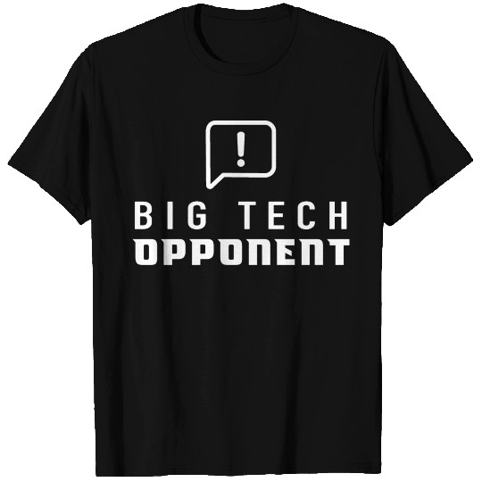 Stop Big Tech Monopoly Company Technology T Shirts